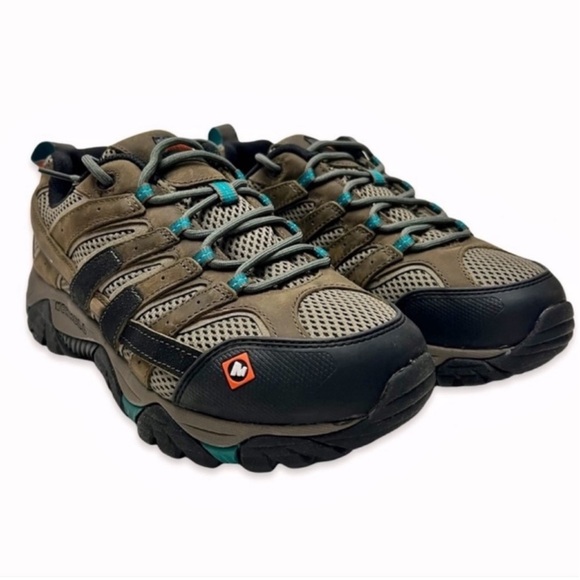 Merrell Moab II Vapor SR Women’s Hiking Work Trail Shoes Boulder Size 10 - Picture 5 of 14